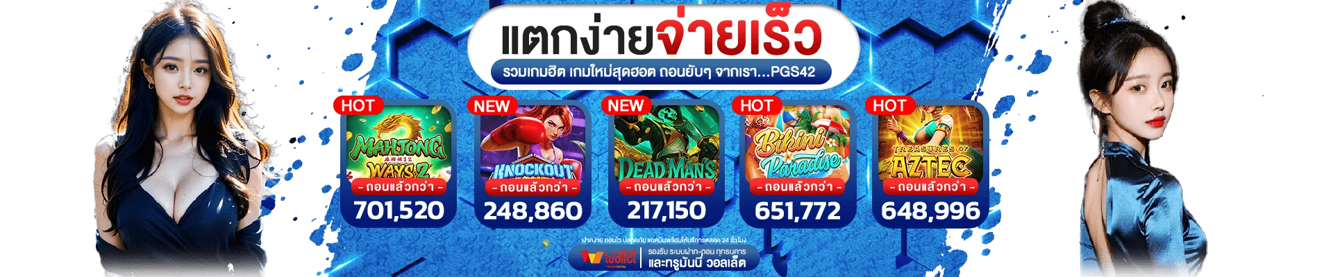 ขั้นตอนสมัคร grand999 และฝากถอนผ่านวอเลท